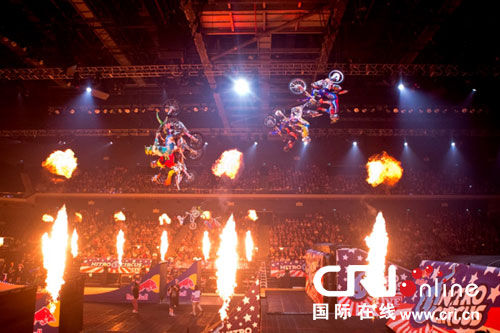 “NitroCircus极限特技现场秀”在澳门上演(图)