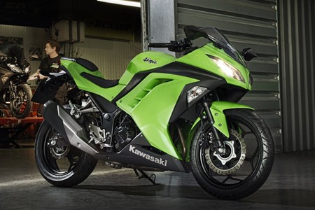 ���� Kawasaki Ninja 300(ŷ�ޱ�׼��)