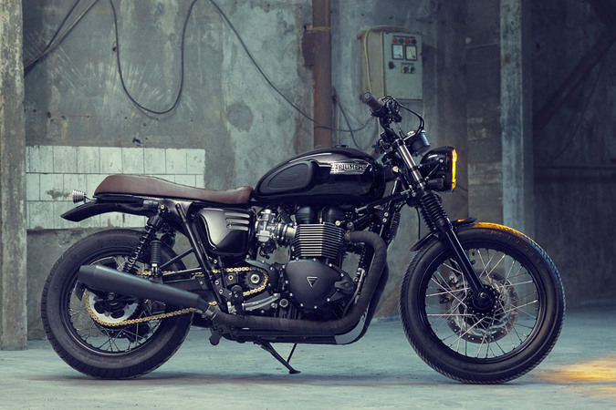 ��������������---Bunker���Ƹ�װ��Triumph Bonneville T100